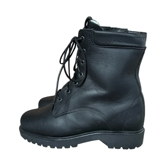 Anfibio Kiara Leather Wool-Lined Winter Boots Size 9 - Picture 8 of 12